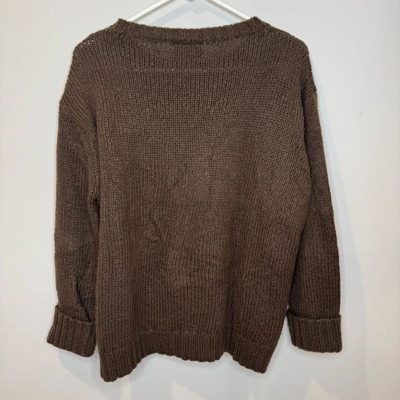 Wooden Ships Brown Dirty Martini Sweater L/XL - Picture 5 of 6